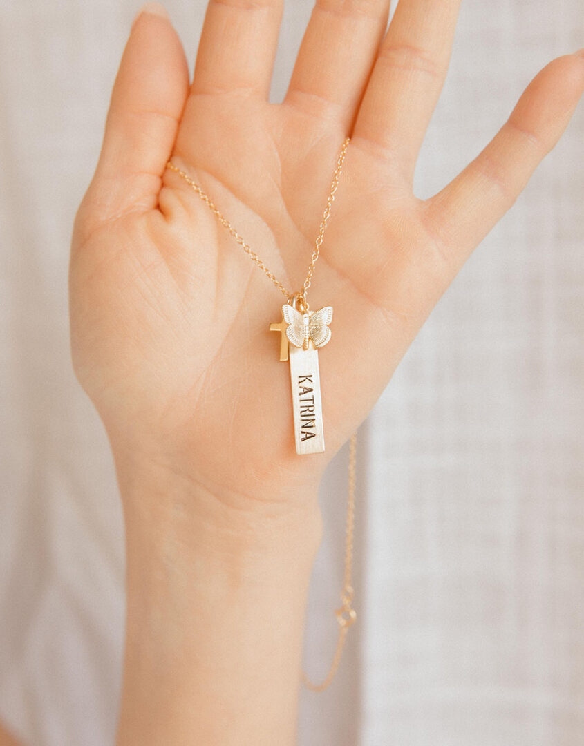 Gold-Filled Cross Charm For Bracelets & Necklaces | Charms For Her