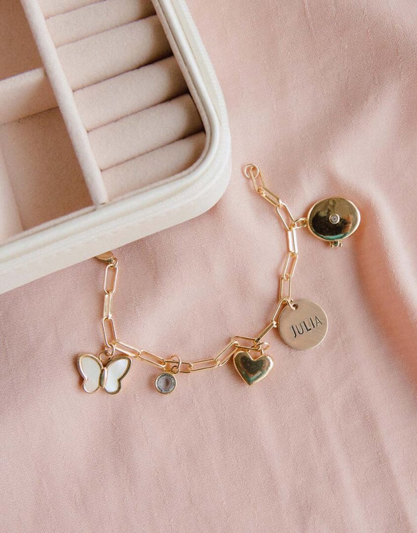 Gold-Filled Heart Charm For Bracelets & Necklaces | Charms For Her