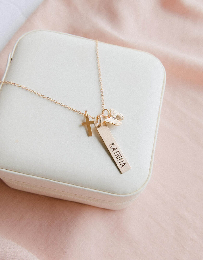 Gold-Filled Cross Charm For Bracelets & Necklaces | Charms For Her