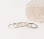 Silver Stacking Rings