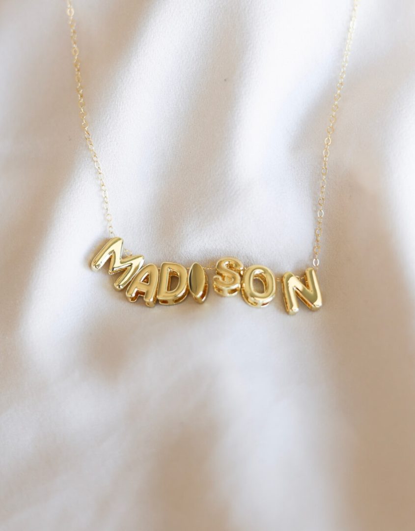 Ballon Name Necklace-Image-1