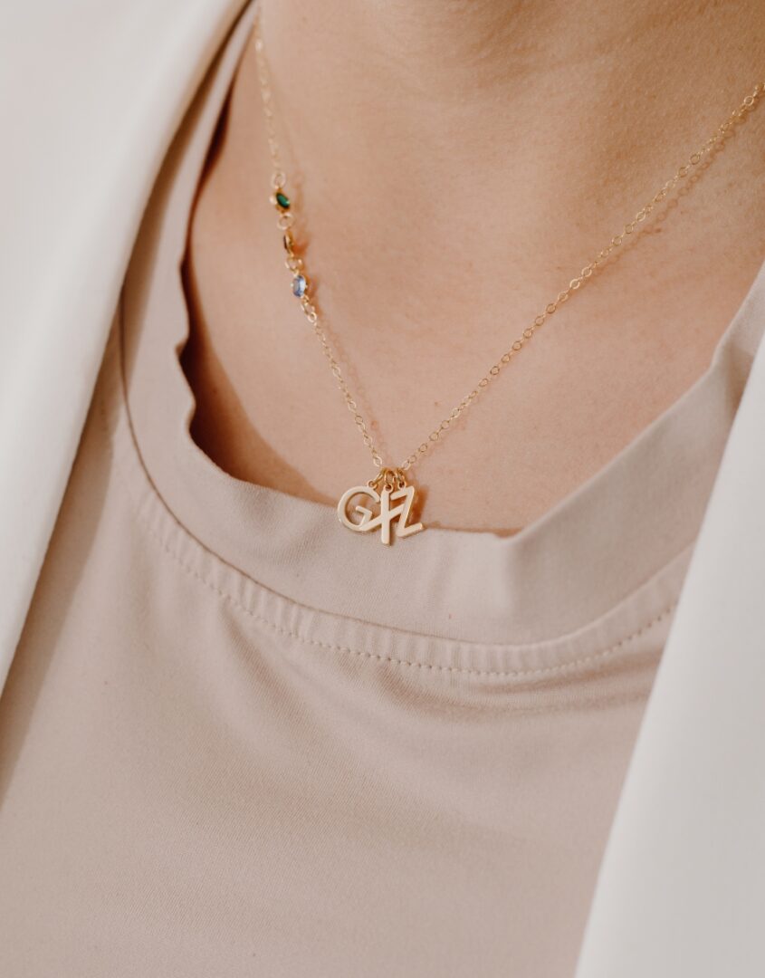 Birthstone-Initial-Treasure-Necklace-Image-1