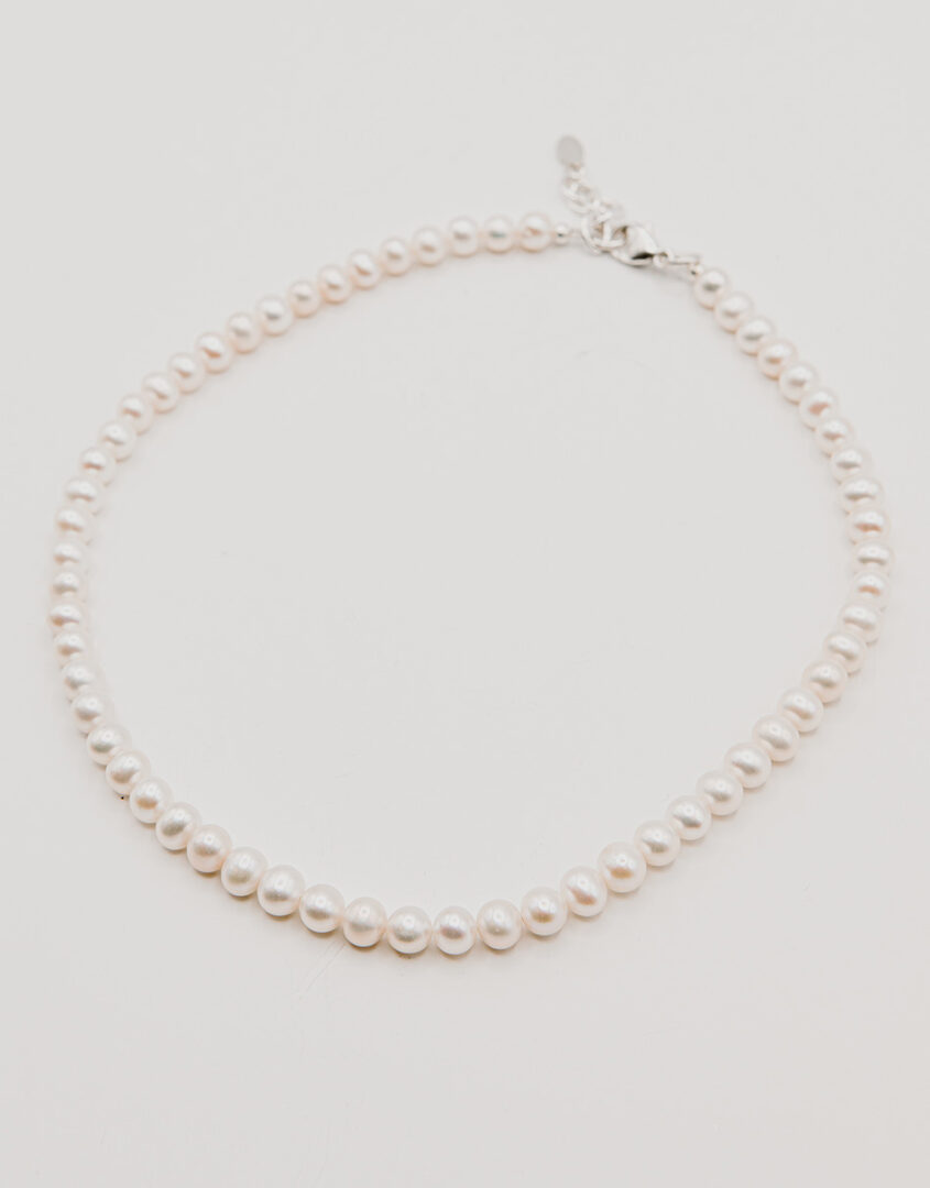 Classic Freshwater Pearl Necklace For Grandma