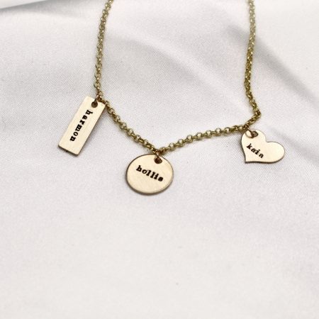 Dainty Gold-Filled Eclectic Charm Bracelet