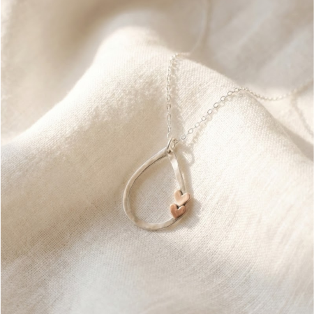 Drops of Love Silver Necklace