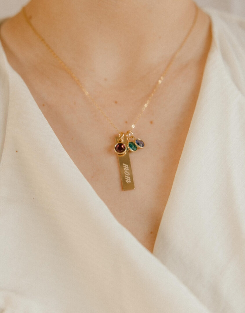 Engraved-Birthstone-Necklace-for-Mom-Image-1