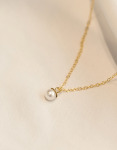 Forever Dainty Pearl Necklace – Image 1