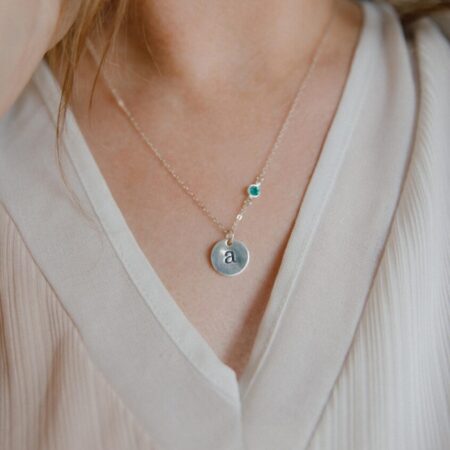 Gemstone Connected Keepsake Necklace