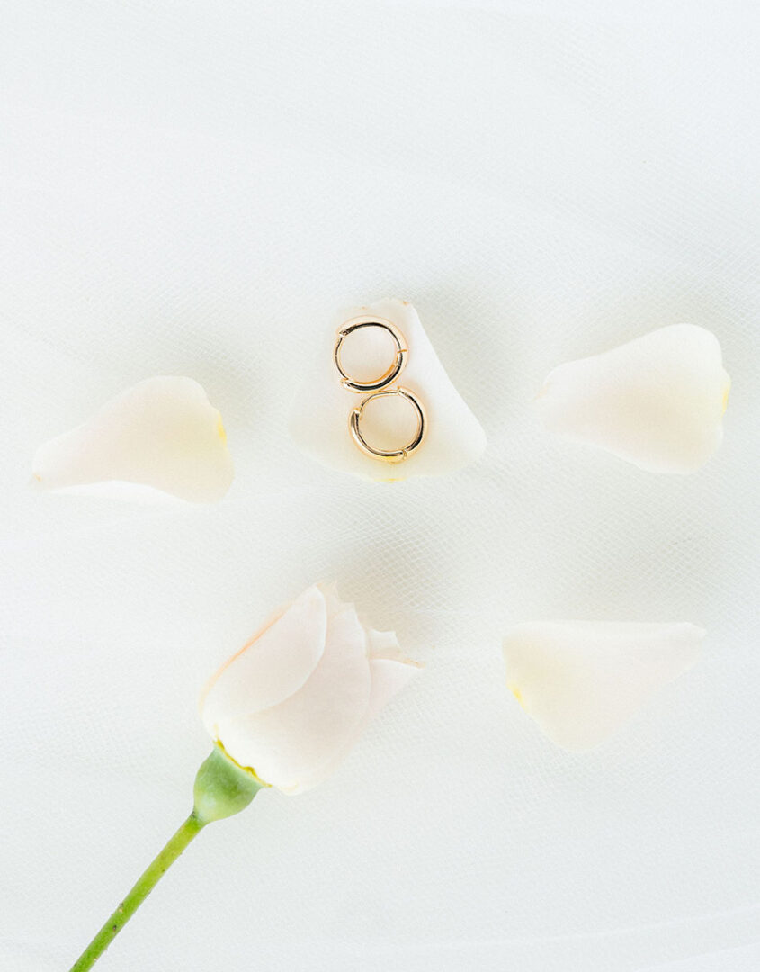 Gold Essential Hughie | Dainty Earrings
