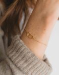 Gold Filled Double Heart Bracelet