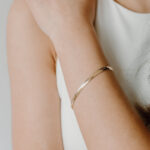 Gold-Filled Herringbone Bracelet