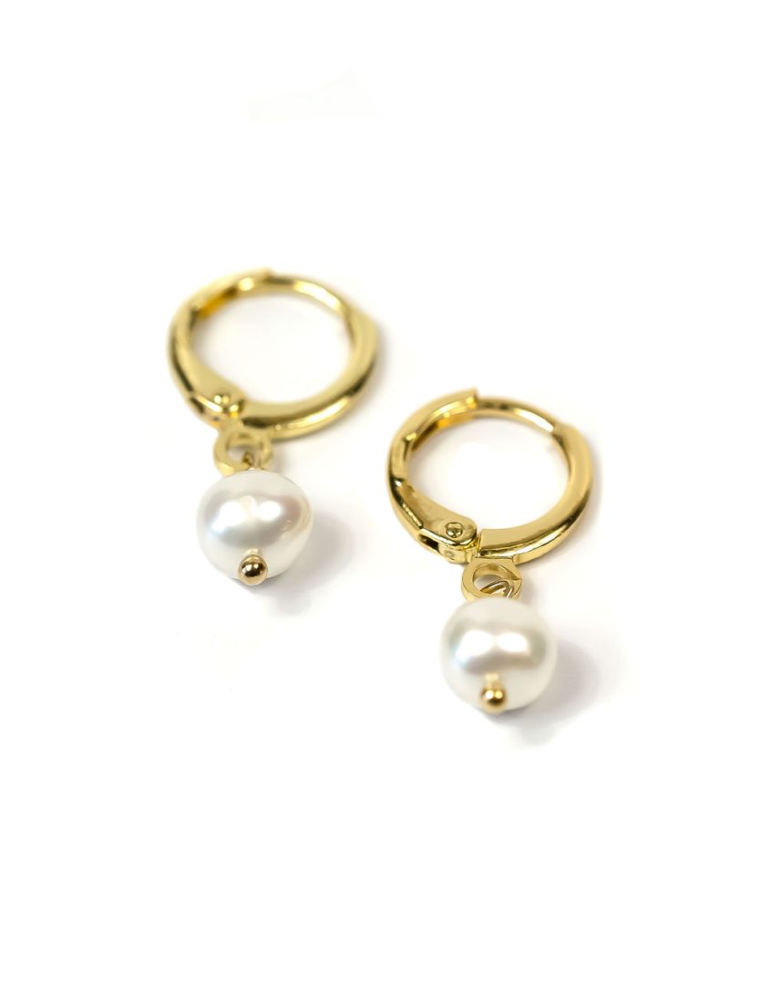 Gold_filled_Pearl_Drop_Huggies_2