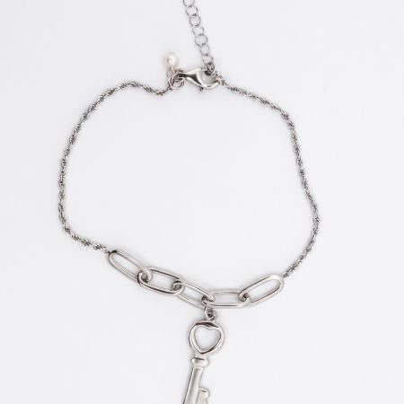 Key To My Heart Bracelet