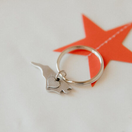 Love My State Keychain