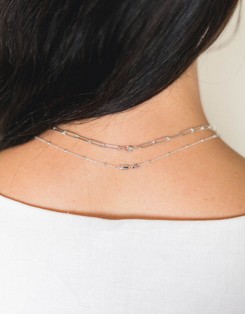 Ozzie Layering Necklace Set Clasps