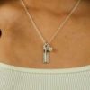 Pearl Cross Necklaces