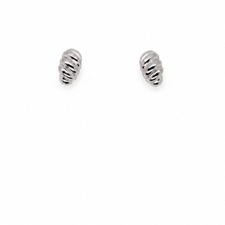 Ripple Crescent Studs