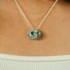 personalized silver necklaces for women
