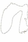 Silver Dainty Figaro Chain 1