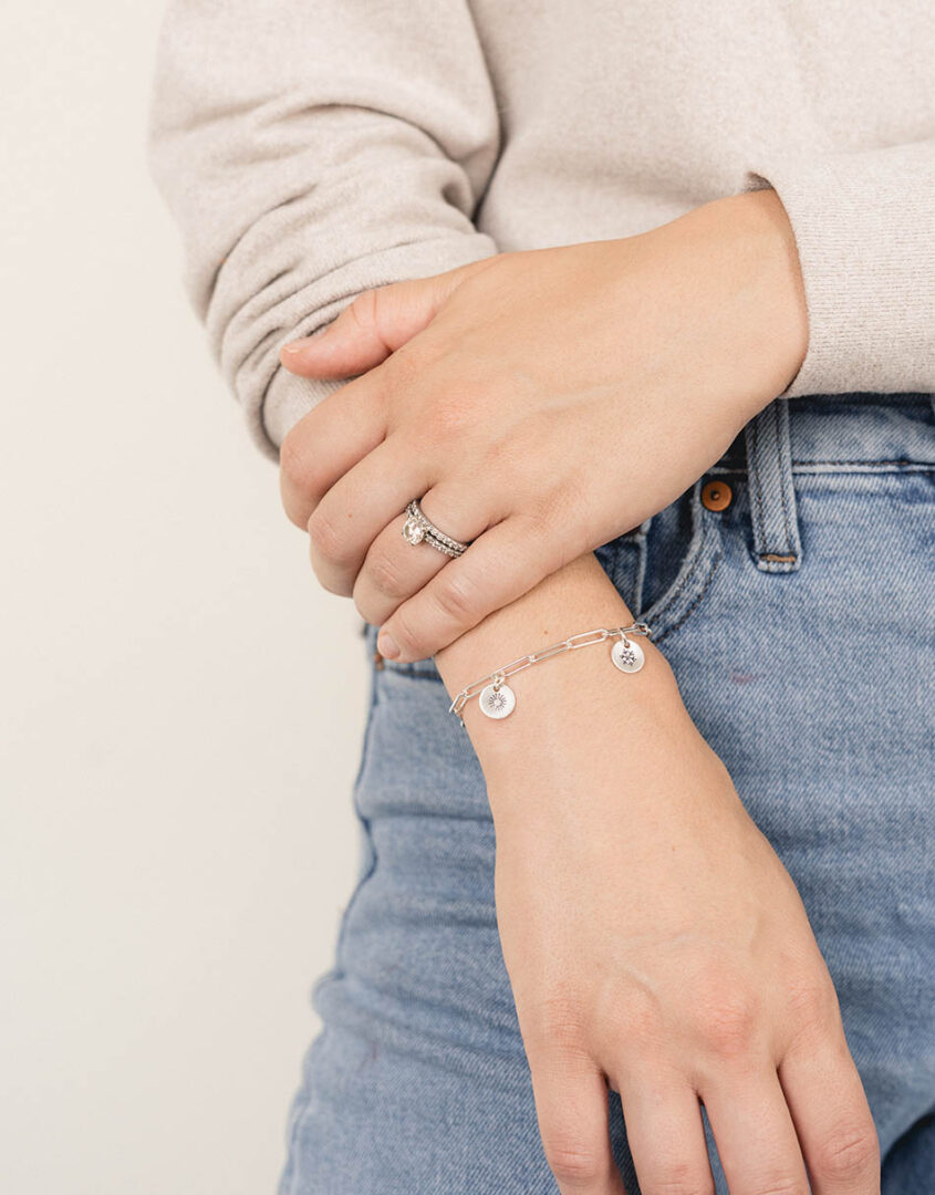 925 Sterling Silver Sun Charm For Bracelets & Necklaces