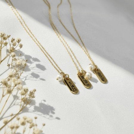 Tiny Tag Gold-Filled Necklace