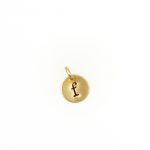 A La Carte Gold Initial Charm