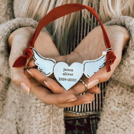 A Piece Of My Heart Is In Heaven Ornament