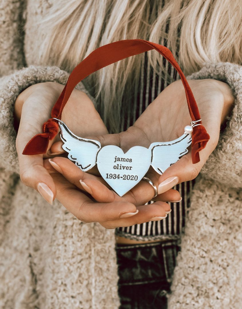 A Piece Of My Heart Is In Heaven Ornament