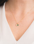 Dainty-Gold-Filled-Initial-&-Birthstone-Necklace-image1