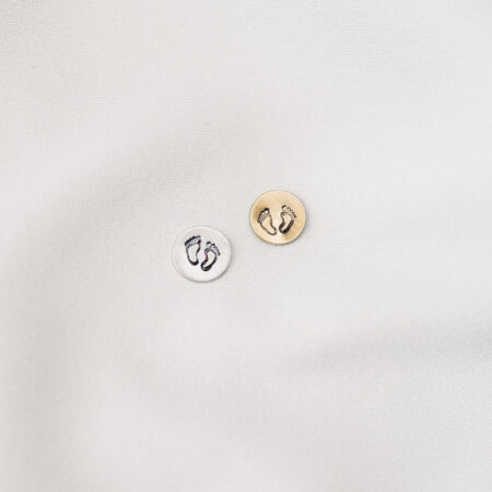 .925 Sterling Silver or Gold-Filled Baby Feet Charm For Bracelets & Necklaces | Charms For Her