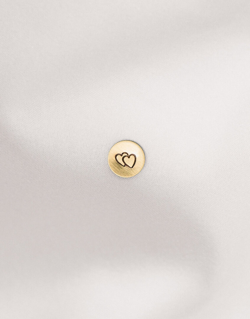 Gold-Filled Double Heart Charm For Bracelets & Necklaces | Charms For Her