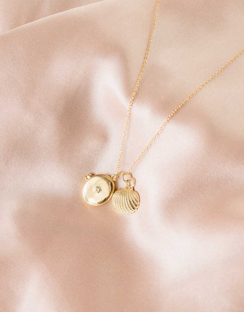 Gold-Plated Shell Charm For Bracelets & Necklaces | Charms For Her Gold-Plated Shell Charm For Bracelets & Necklaces | Charms For Her