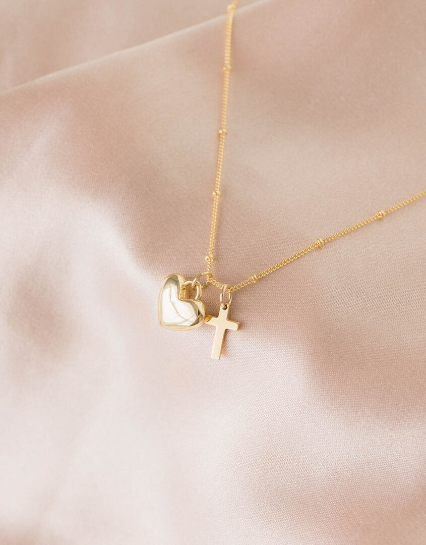 Gold-Filled Cross Charm For Bracelets & Necklaces | Charms For Her