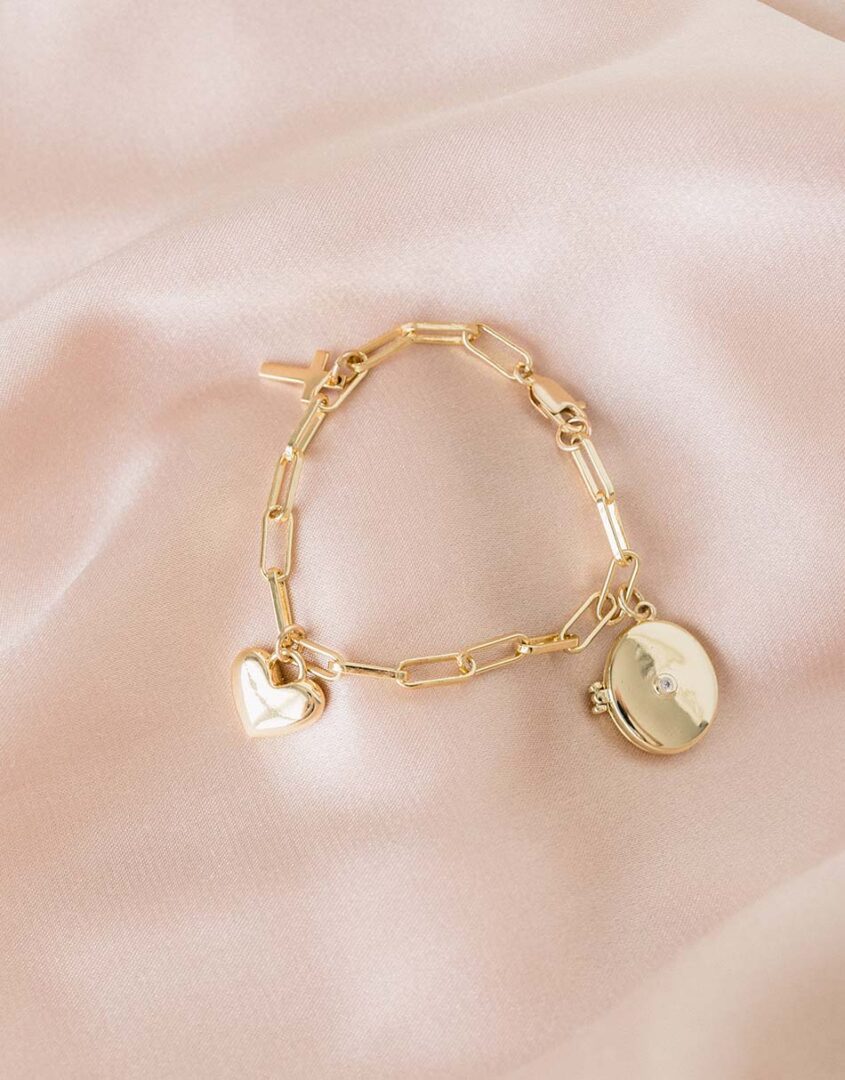 Gold-Filled Heart Charm For Bracelets & Necklaces | Charms For Her