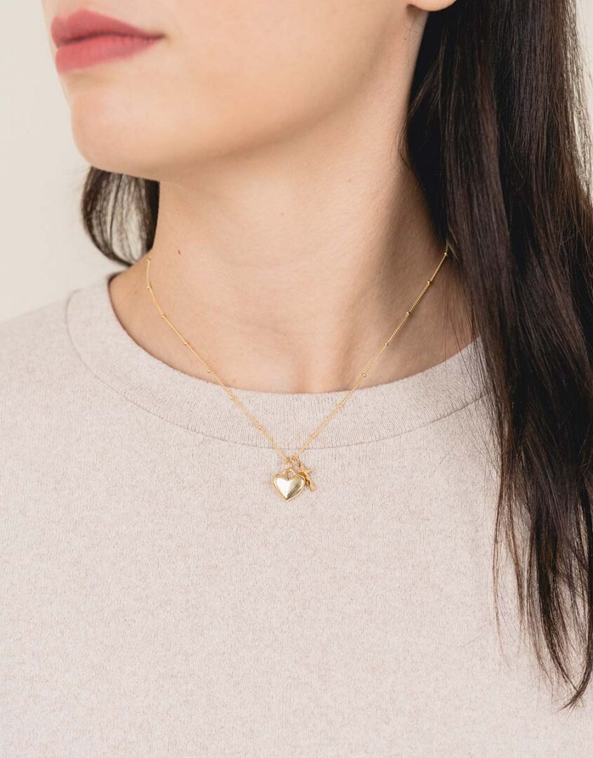 Gold-Filled Heart Charm For Bracelets & Necklaces | Charms For Her
