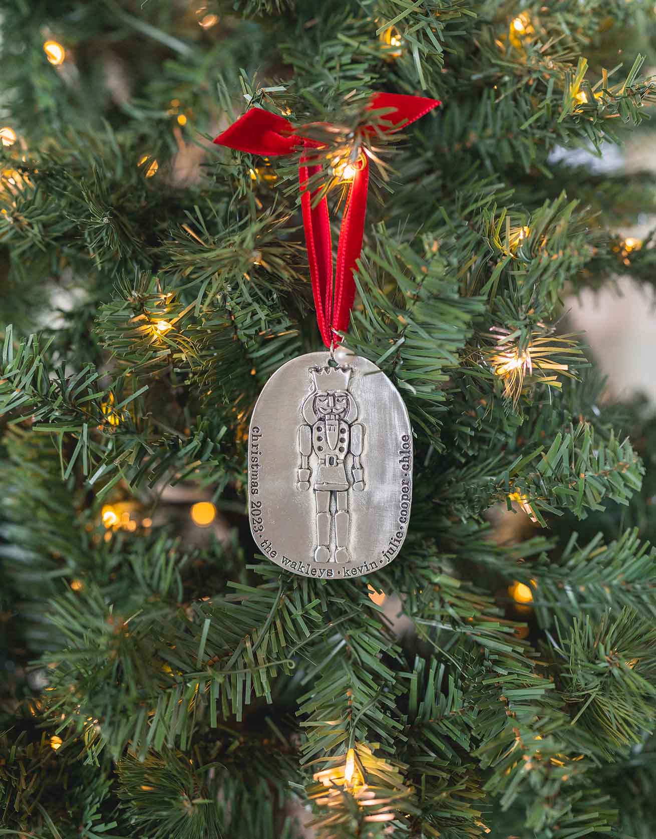 Custom Nutcracker Ornament With Name & Year | Best Holiday Gift For Kids