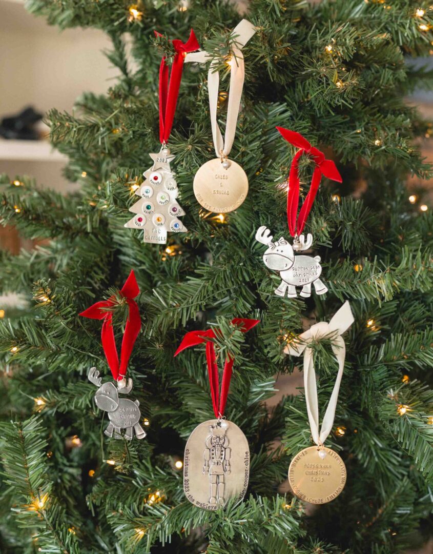 Beautiful Personalized Christmas Ornaments