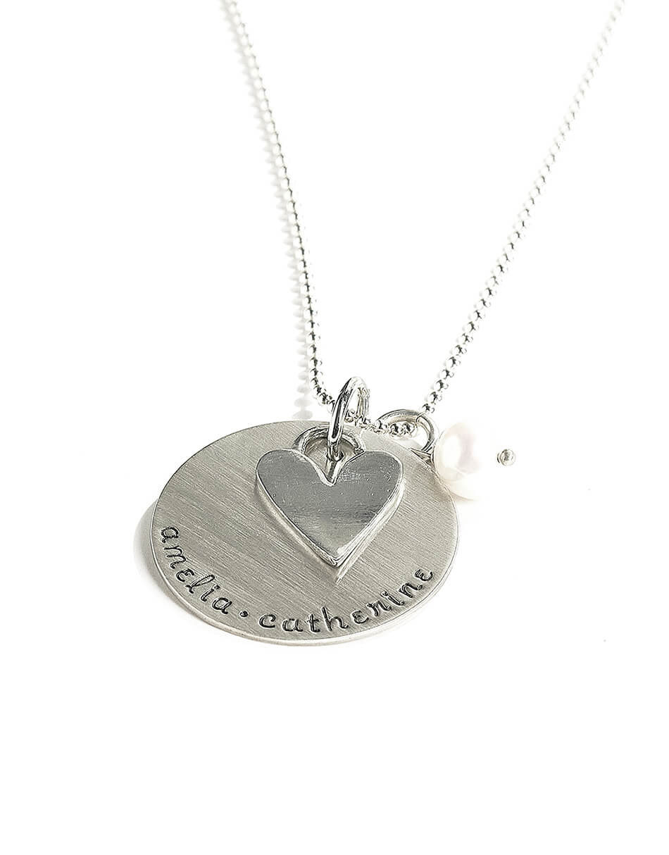 All My Loves Sterling Silver Necklace