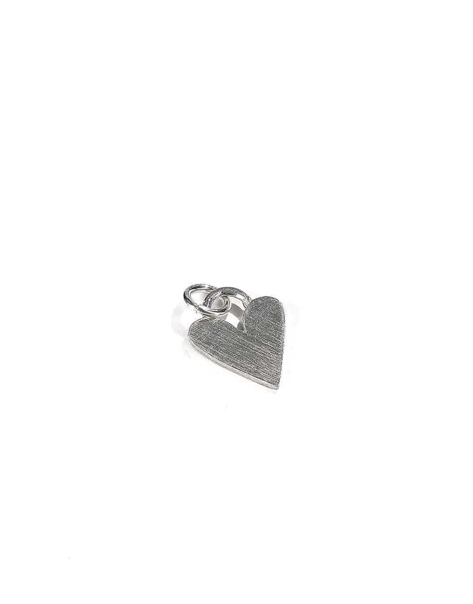 A handmade fine pewter heart charm as a beautiful addition to your necklace. Perfect gift for wife, mom