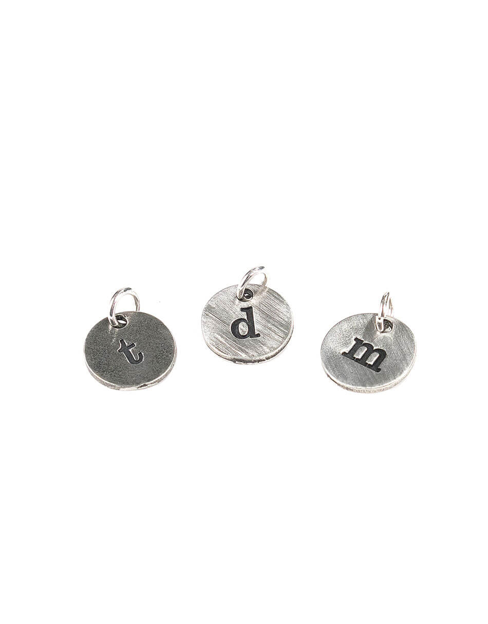 Chunky Initial Charm