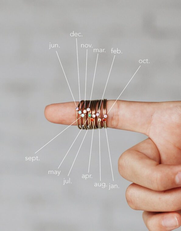 dainty-golden-birthstone-ring-group