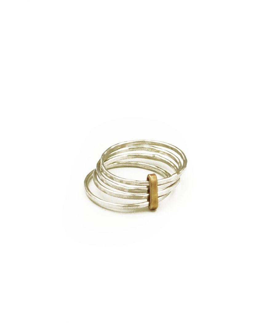 Golden Tie That Binds Ring