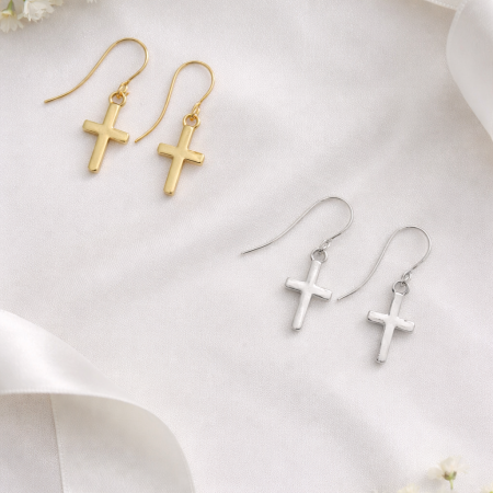 Grace Cross Earrings