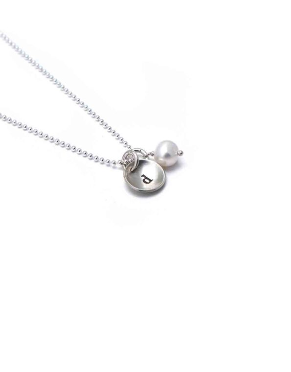 Initial On A Sterling Silver Chain