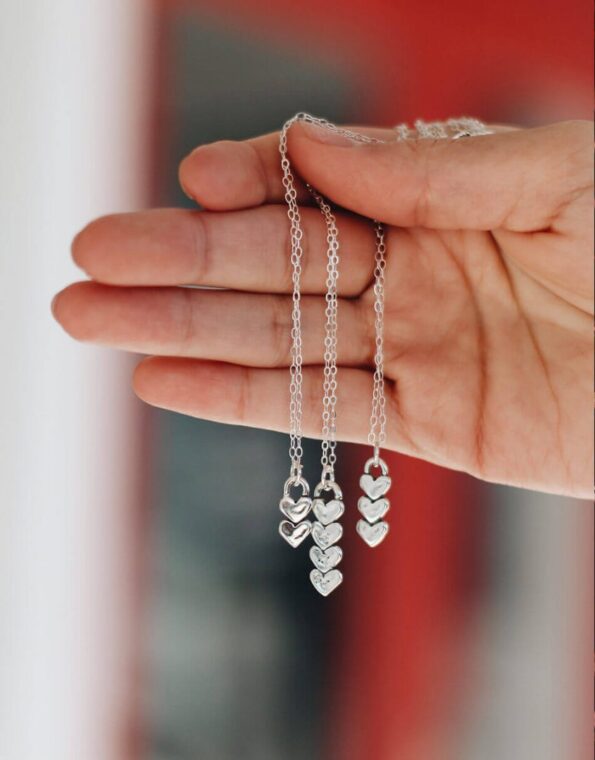 Little Bits Of My Heart Necklace