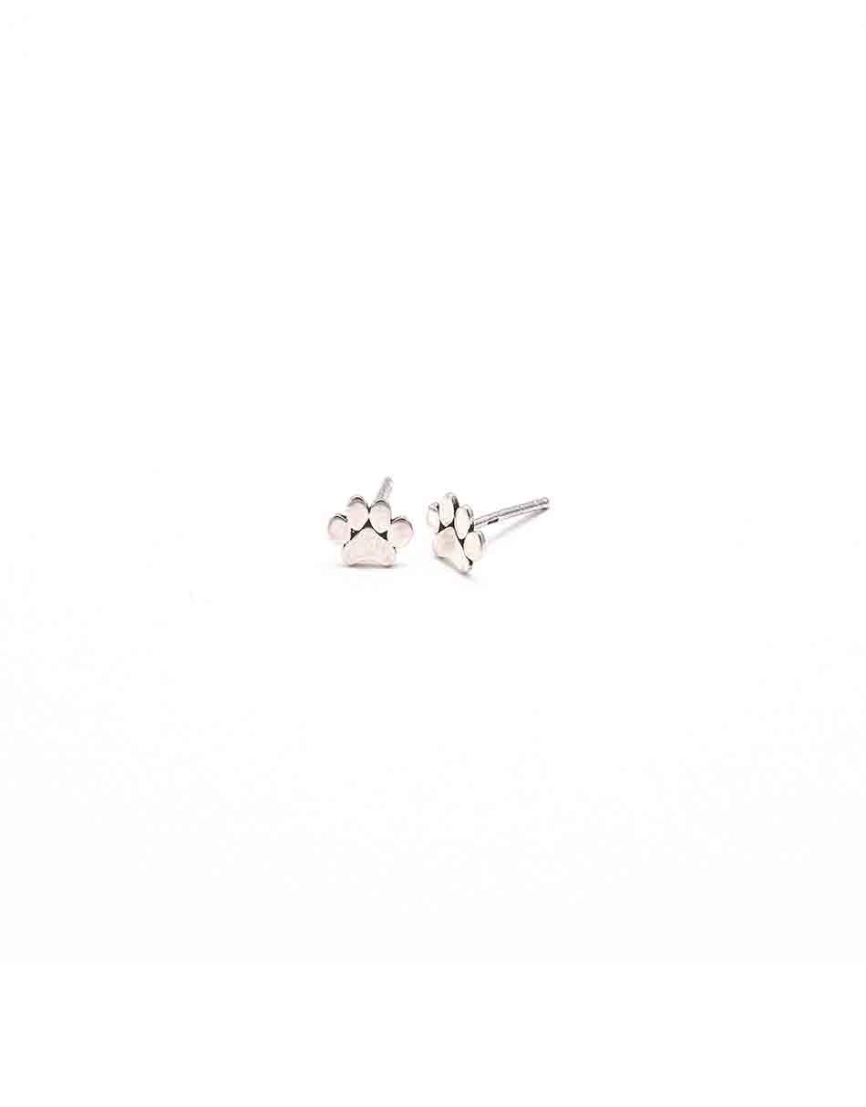 A sweet way to keep your furry family with you all day long with these adorable “love has four paws” sterling silver earrings