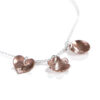 Create your own personalized necklace by adding charms of your choice. Hand stamp names of your kids. Perfect gift for mom, wife