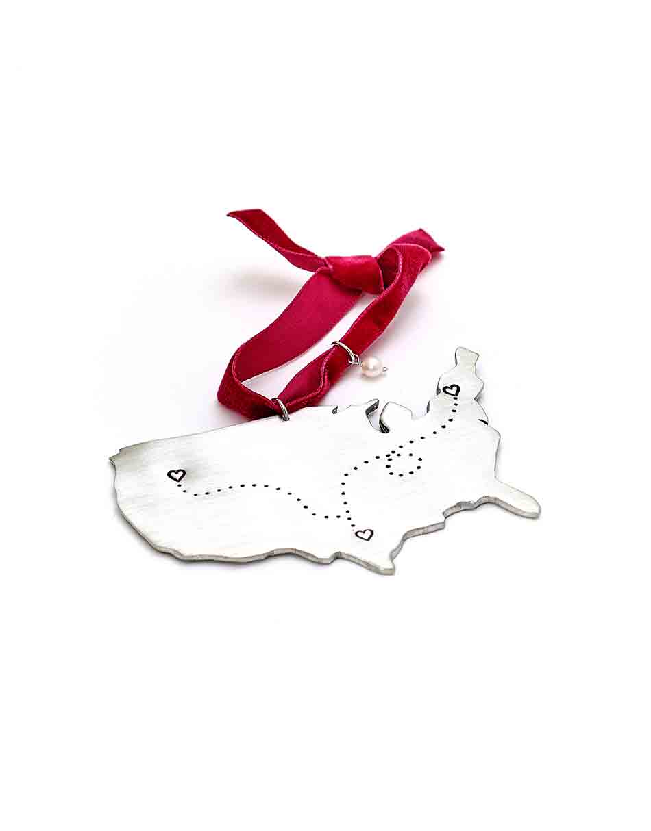 No Matter The Miles Ornament