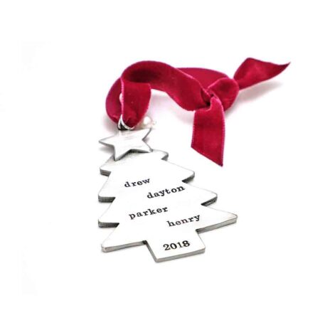 Our Christmas Family Tree Ornament