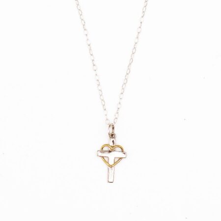 She Loved the Lord Cross Necklace